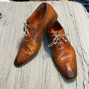 Mezlan Malcom Brown Dress Shoes